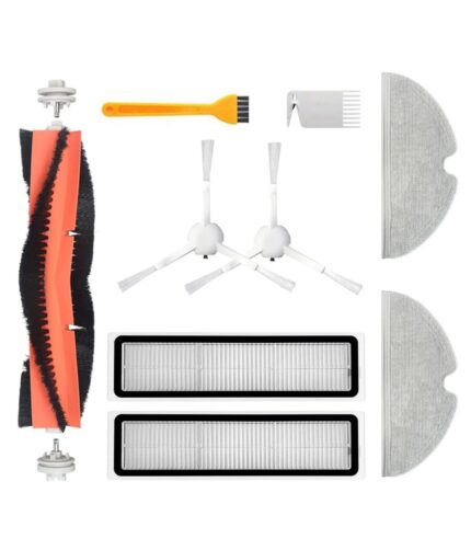 Dreame L10 Pro Beyaz Uyumlu Yedek Fırça Hepa Filtre Mop Seti-9 Parça